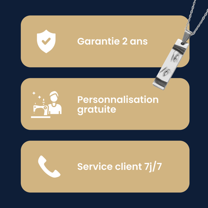 Collier personnalisé | Gaze